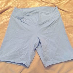 LIGHT BLUE OLD NAVY BIKE SHORTS XL